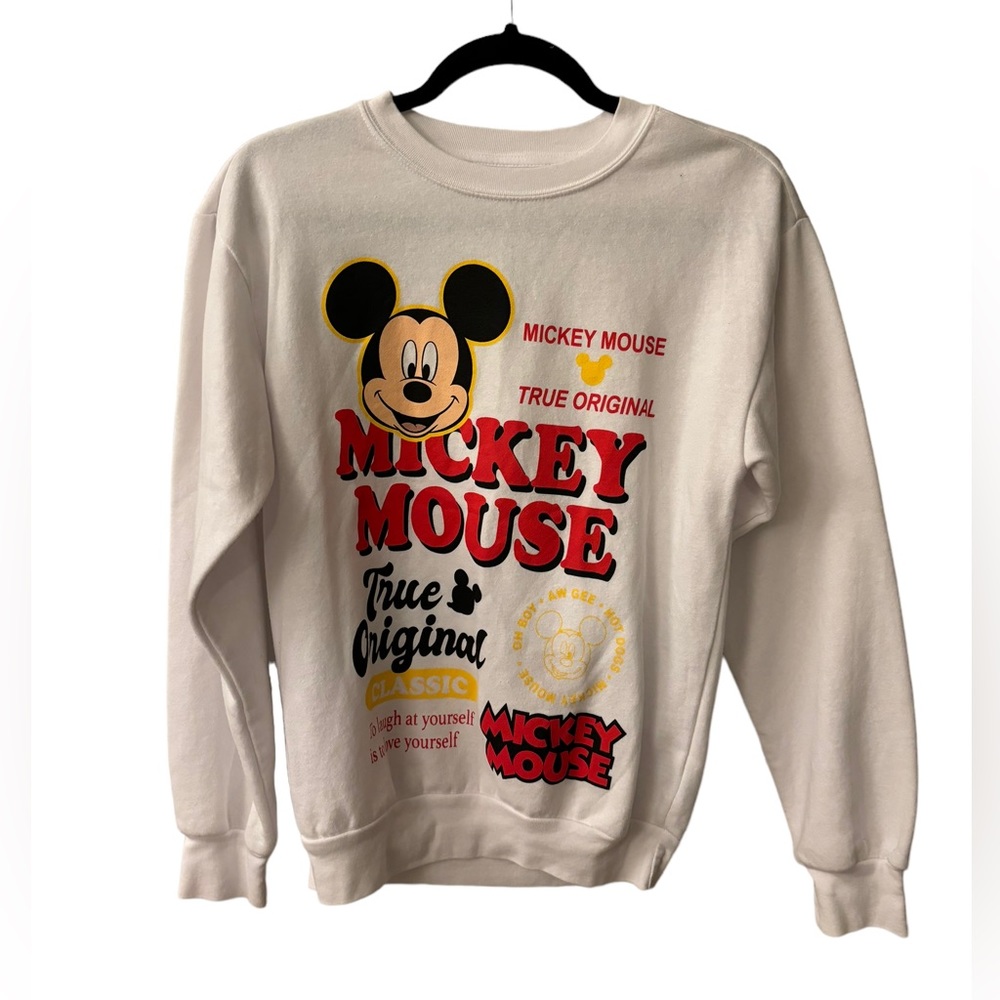 EUC Disney Mickey Sweatshirt Size XS
